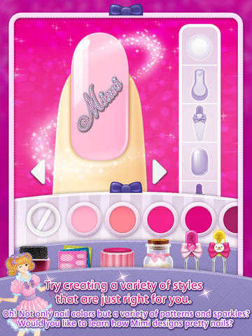 【免費娛樂App】Mimi's Nail Shop-APP點子