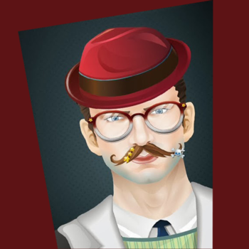 Makeover Booth - Make Yourself Over With Moustaches, Hats and New Hair Styles! LOGO-APP點子