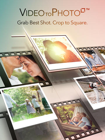 Video to Photo Square Free - Photos from Videos iPad Edition for Instagram