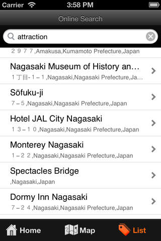 Nagasaki Travel Map (Japan) screenshot 3