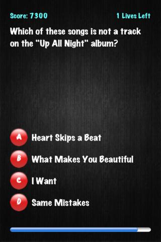 The One Direction Quiz screenshot 2