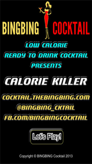 【免費遊戲App】BINGBING Cocktail Calorie Killer-APP點子