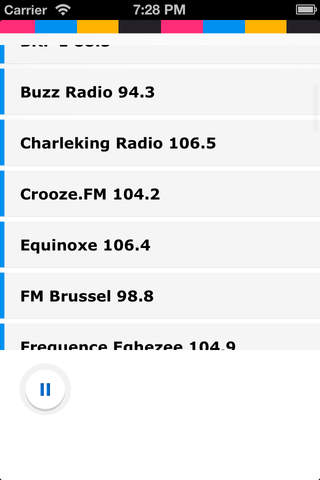 iRadio Belgium screenshot 3