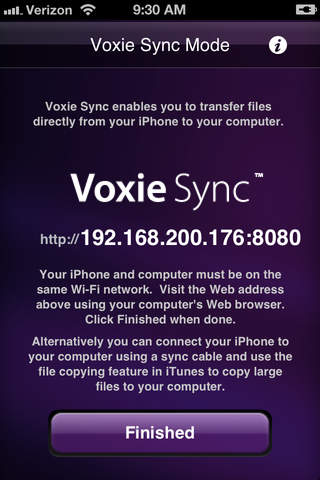 Voxie Pro Recorder screenshot 3
