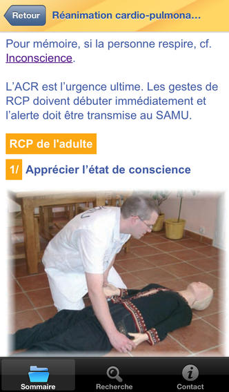 【免費醫療App】Gestes et soins d'urgence-APP點子