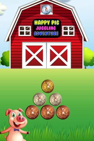 Happy Pig Juggling Adventure Game Pro screenshot 4