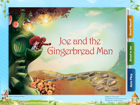 Joe and the Gingerbread Man - Have fun with Pickatale while learning how to read