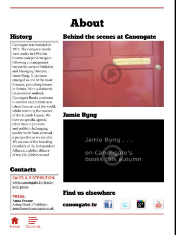 免費下載書籍APP|Canongate’s Autumn Titles 2013 app開箱文|APP開箱王