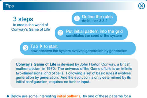 Cells Game of Life screenshot 2