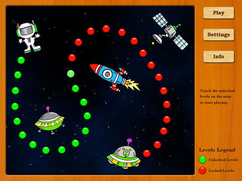 Adventures Outer Space Spelling HD Free Lite