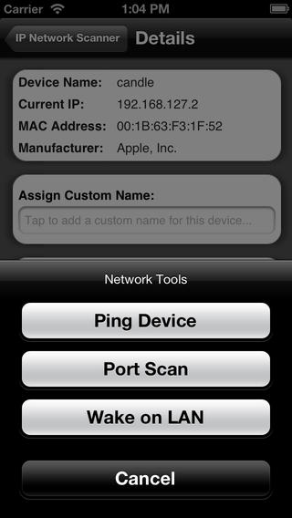 【免費生產應用App】IP Network Scanner Lite-APP點子