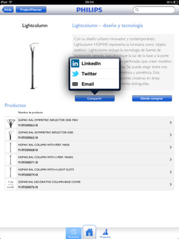 Captura de pantalla del iPad 5