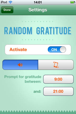 Gratitude Journal Free: Random Daily Happiness Diary screenshot 4