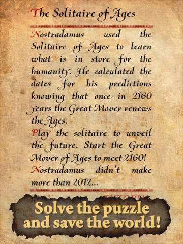 【免費遊戲App】Solitaire of Nostradamus-APP點子