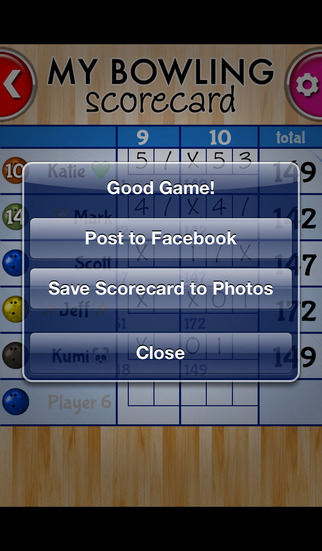【免費運動App】My Bowling Scorecard-APP點子