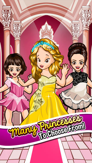Princess Girl's Salon 2: Make Up Makeover Dress Up Your Baby In The Princess Play House