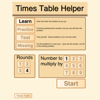 Times Table Helper LOGO-APP點子