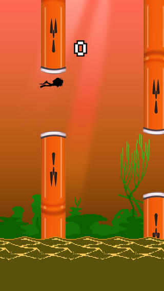 Flappy Amazon Waters HD - Top Free underwater fly game