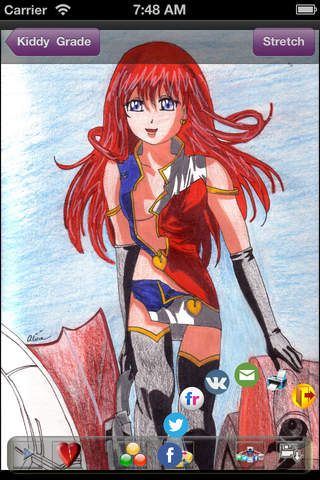 Anime Wallpapers for iPhone, iPod and iPad screenshot 2