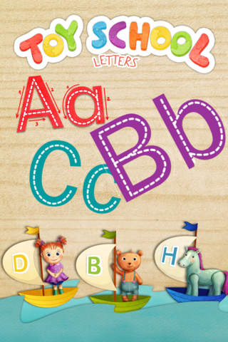 Toy School - Letters (Educational Game for Kids to Learn Alphabet and Letters) screenshot 2