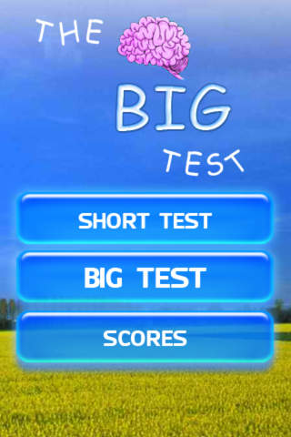 A Intelligence Big Test