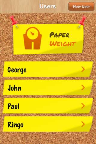 Paper Weight Diet Tracker screenshot 3