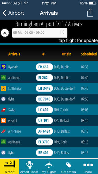 【免費旅遊App】Birmingham Airport+Flight Tracker-APP點子