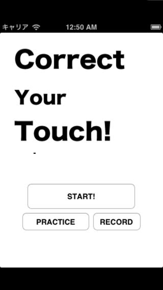 Correct Your Touch