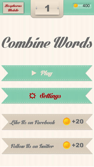 【免費遊戲App】Combine Words-APP點子