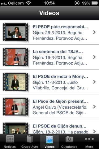 PSOE Gijón screenshot 4