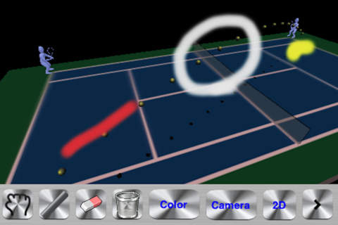 リアル3Dテニスボード screenshot 3