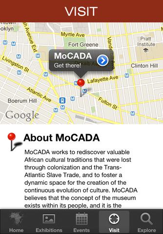 MoCADA screenshot 4