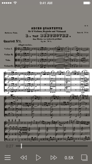 【免費新聞App】Beethoven Complete String Quartets - SyncScore-APP點子