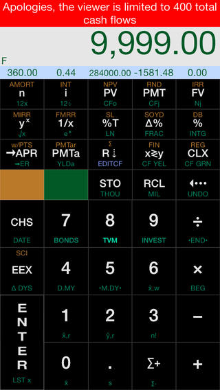 【免費商業App】Calc-12E RPN Financial Calculator-APP點子