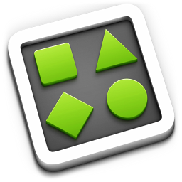 Shapes mobile app icon