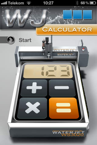 Waterjet Calculator
