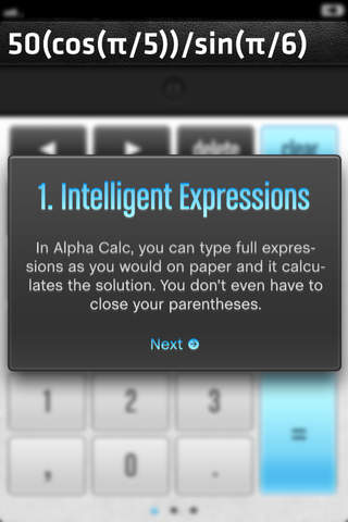Alpha Calc screenshot 3