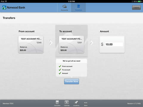 【免費財經App】Norwood Bank Mobile Banking for iPad-APP點子