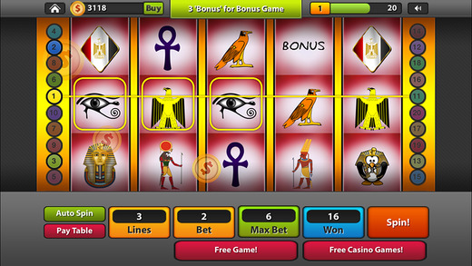 免費下載遊戲APP|Egyptian Slot Mania : Slot Machine With Wheel Bonus app開箱文|APP開箱王