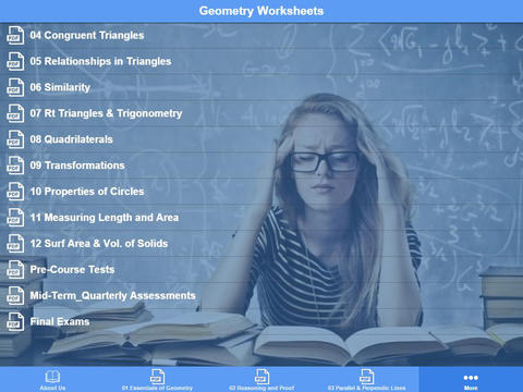 【免費教育App】Geometry Worksheets-APP點子