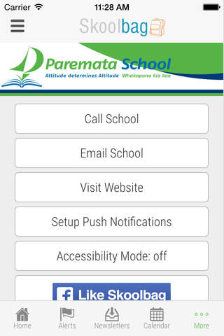 Paremata School - Skoolbag screenshot 4