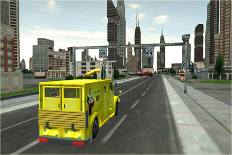 Home Delivery City 3D Truck Driving Pro screenshot 3