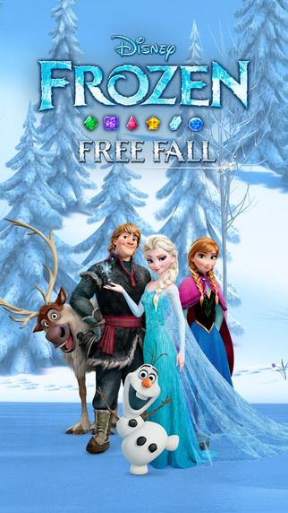 【免費遊戲App】Frozen Free Fall-APP點子