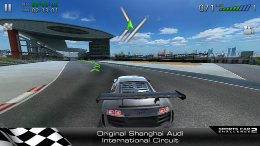 【免費遊戲App】Sports Car Challenge 2-APP點子