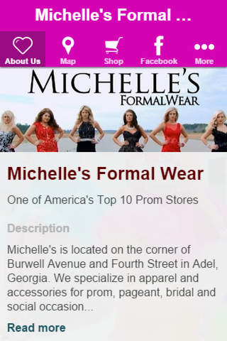 Michelle's Formal Wear screenshot 2