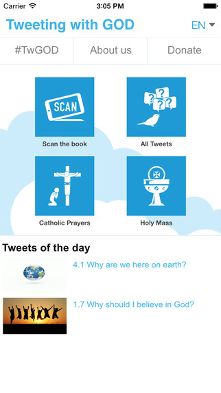 Tweeting with GOD
