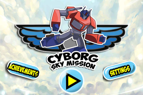 Cyborg Sky Mission - Transformers Version screenshot 3