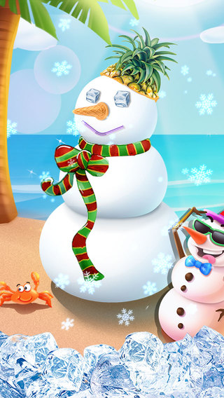 【免費遊戲App】Snowman Makeover - Dress Up!-APP點子