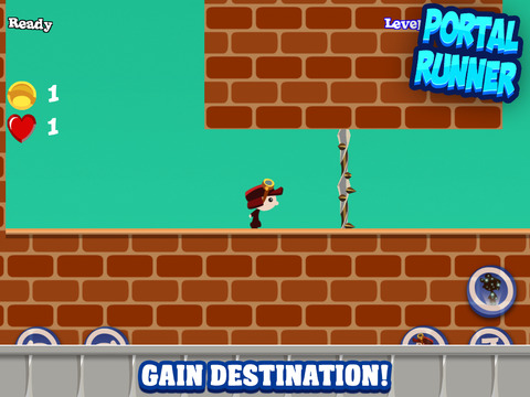 【免費遊戲App】Portal Runner Game-APP點子