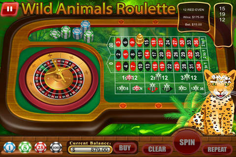 Animals & Wild Life Kingdom Roulette Casino Spin Play & Win the Big Jackpot Pro screenshot 4